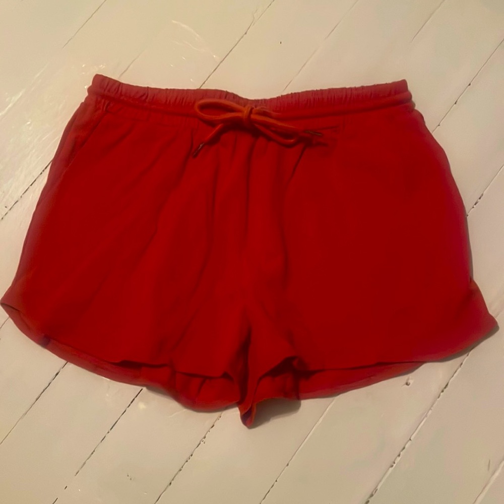 sweet generis Rust Colored Drawstring Shorts